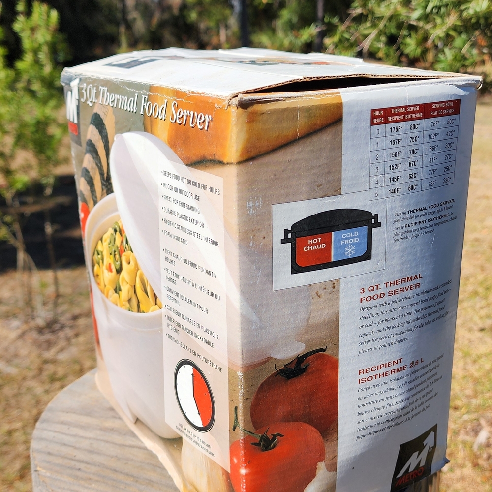 Metro White Food Storage Container - Picture 5 of 5
